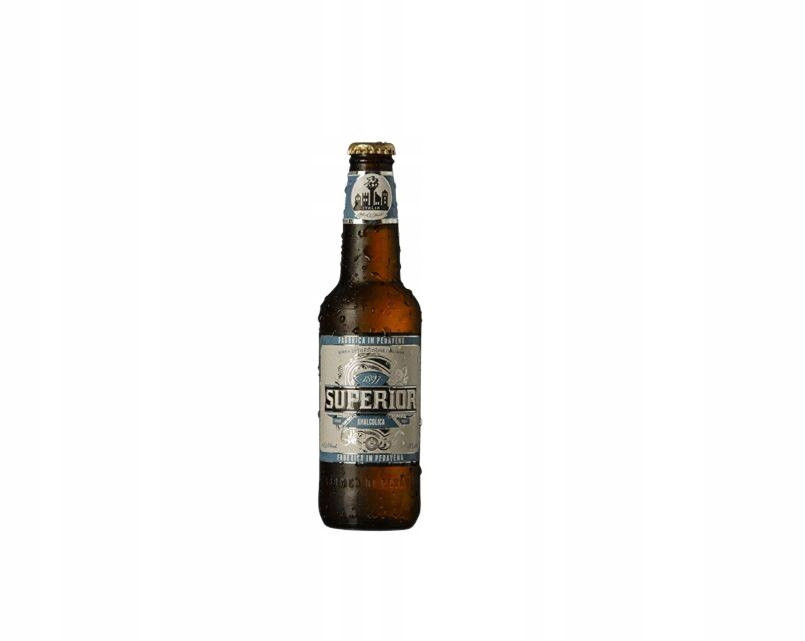 Nealkoholické pivo Superior Zero 7,92 l (24 ks x 330 ml) Pedavena