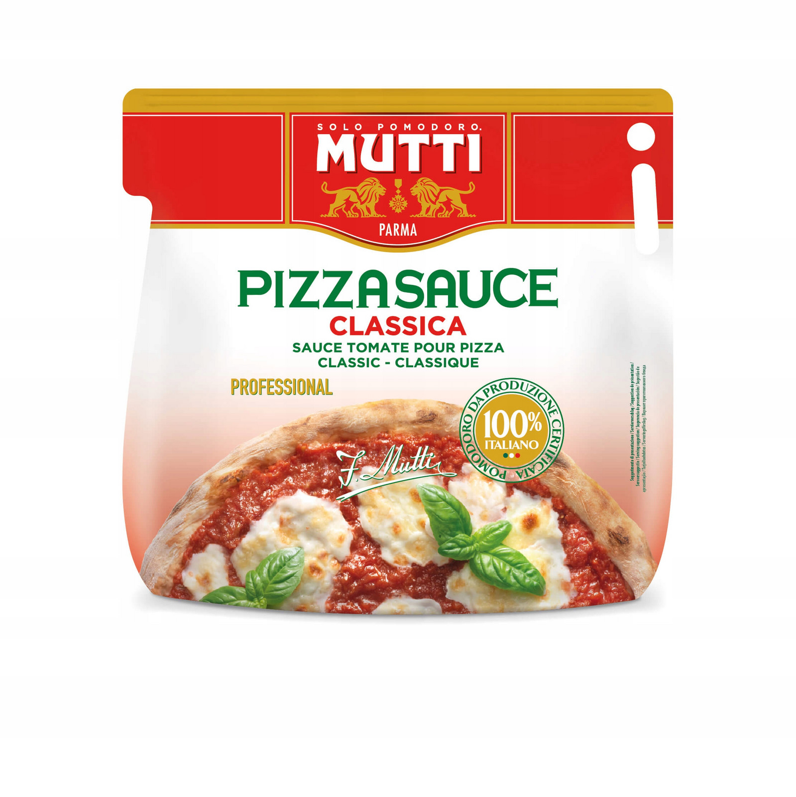 Omáčka na pizzu 5 kg Mutti