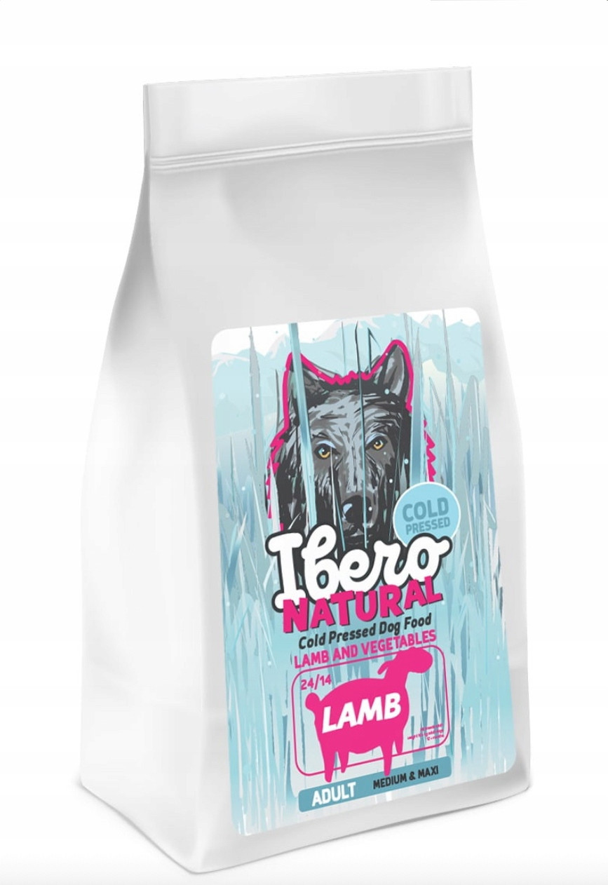 Suché krmivo pro psy Ibero Cold Pressed Small Breed Lamb 12 kg
