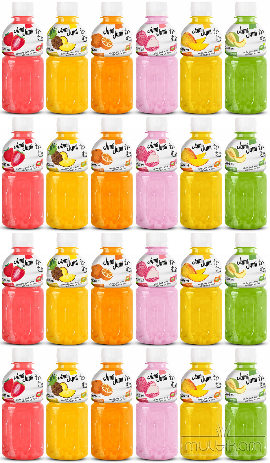 Jumi Jumi s příchutí Nata de Coco mix chutí (24 x 320 ml)