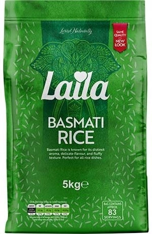 Basmati rýže 5kg Laila