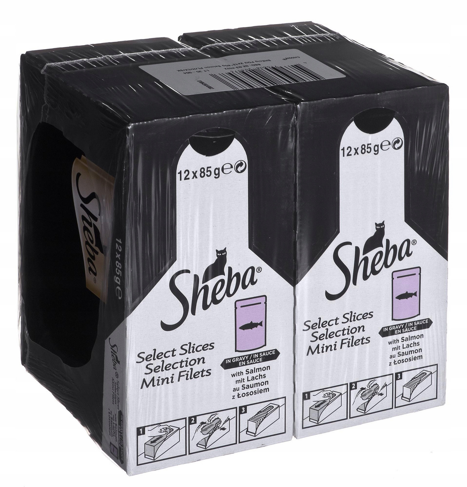 kapsička losos ve šťávě pro dospělé kočky 24x85 g