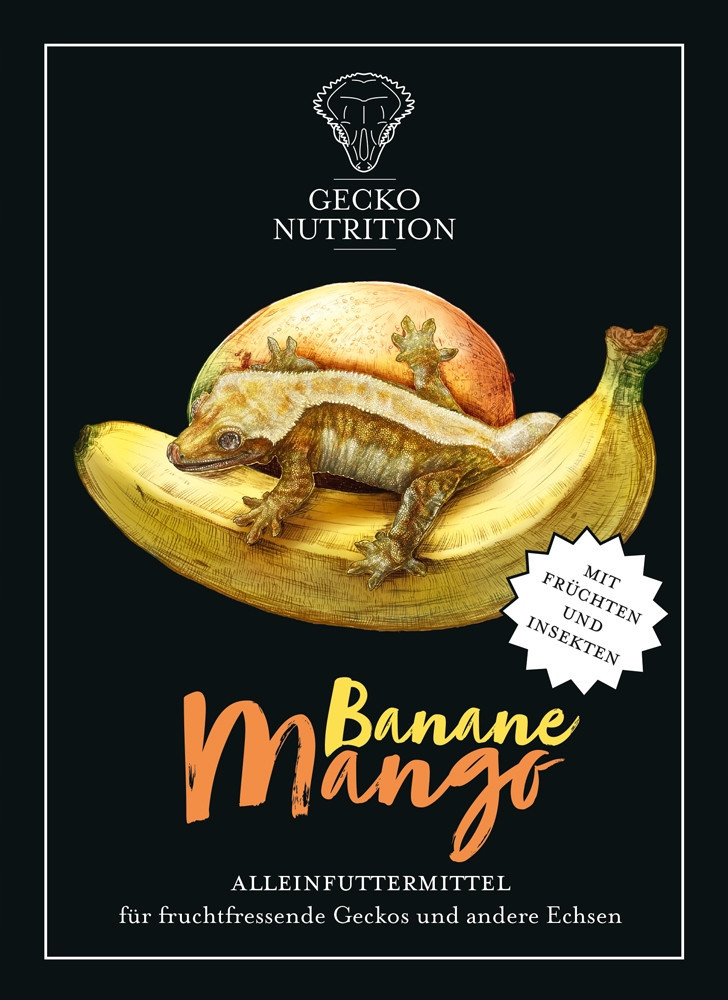 Krmivo pro gekony Gecko Nutrition Mango Banán 50 g.