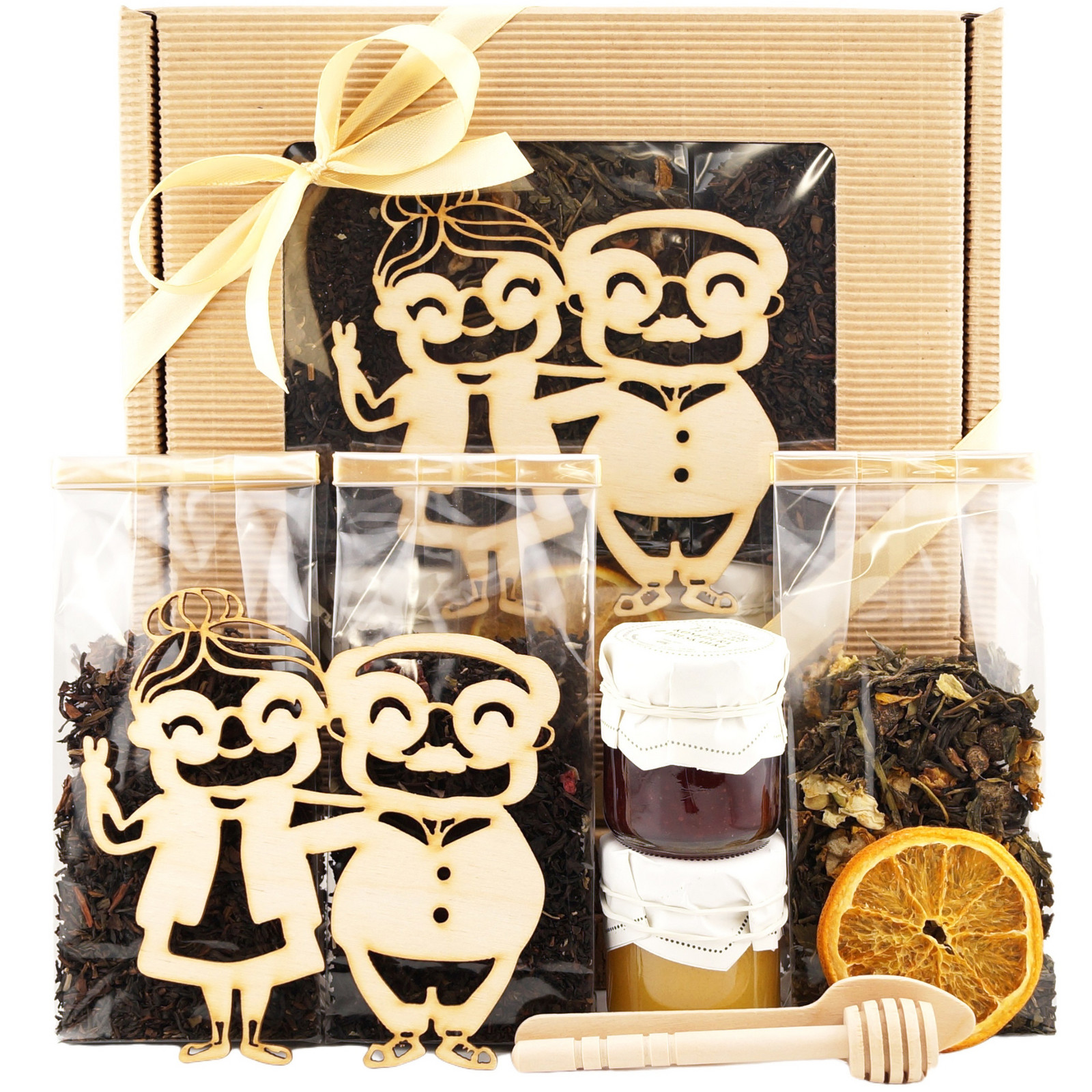 Dárková Sada Čaj a sladkosti 