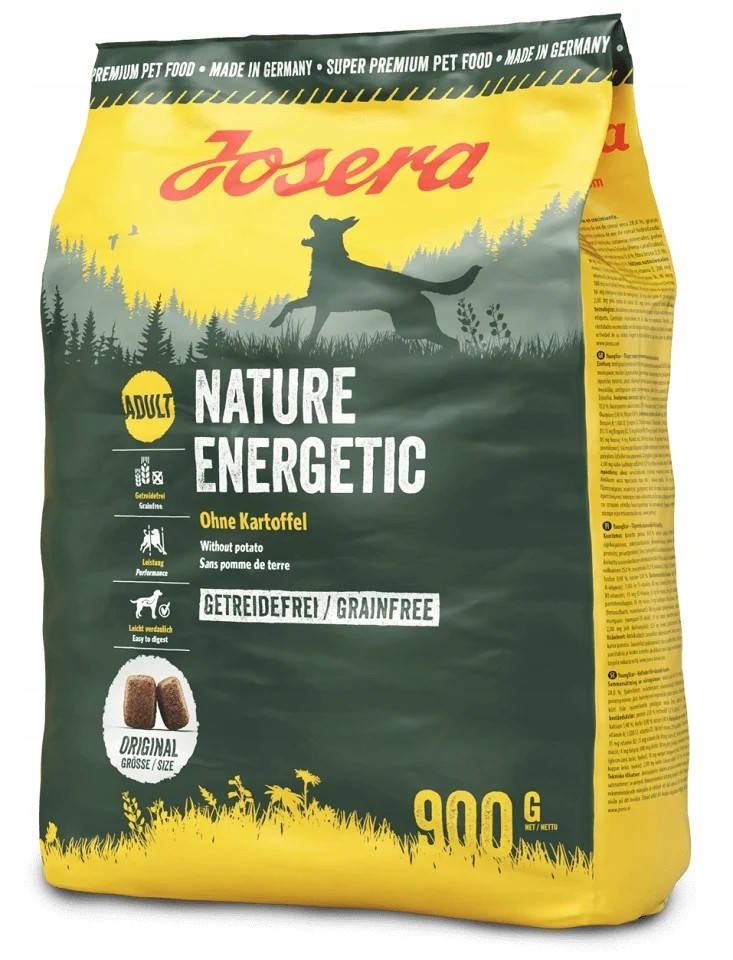 Josera Nature Energetic pro aktivní psy 2x 900 g
