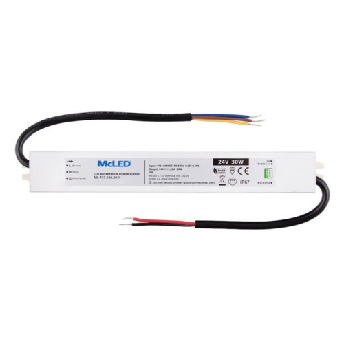 LED napájecí zdroj McLED 24VDC 1,25A 30W ML-732.104.39.1