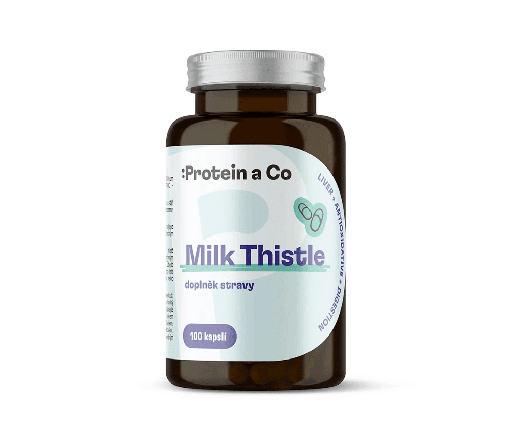 ProteinaCO Ostropestřec mariánský (Milk Thistle) - 100 kapslí