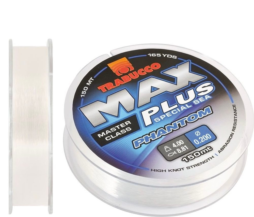 Trabucco Vlasec Max Plus line Phantom 150m - 0,12mm