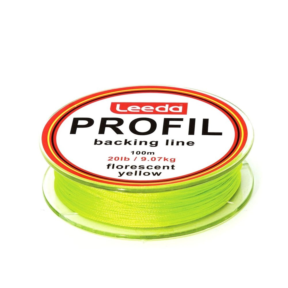 Leeda Profil Backing Line 20lb 100m Yellow
