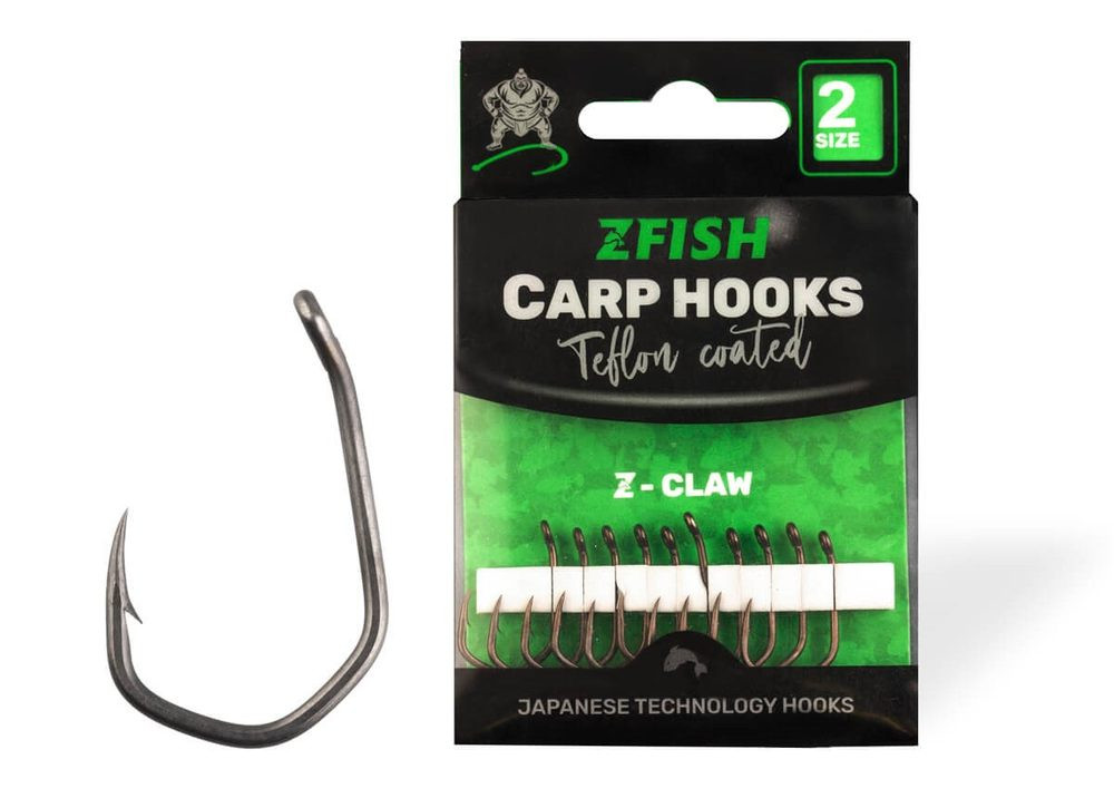 Zfish Teflonové Háčky Z-Claw 10ks - 2