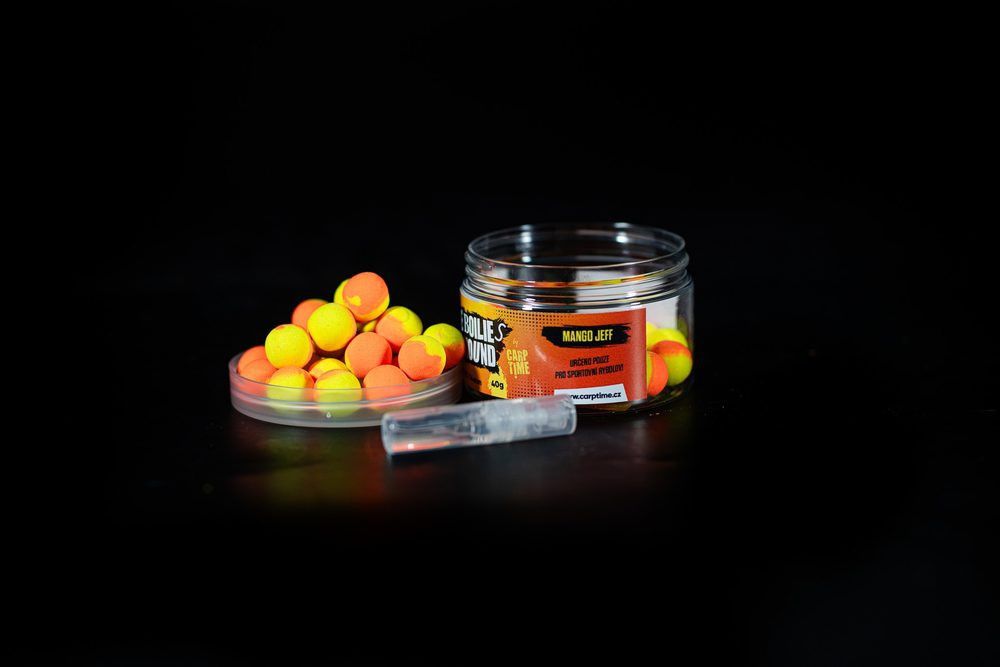 G.B.U. Plovoucí boilies ZEPPELIN POP UPS MANGO JEFF - 14mm 40g