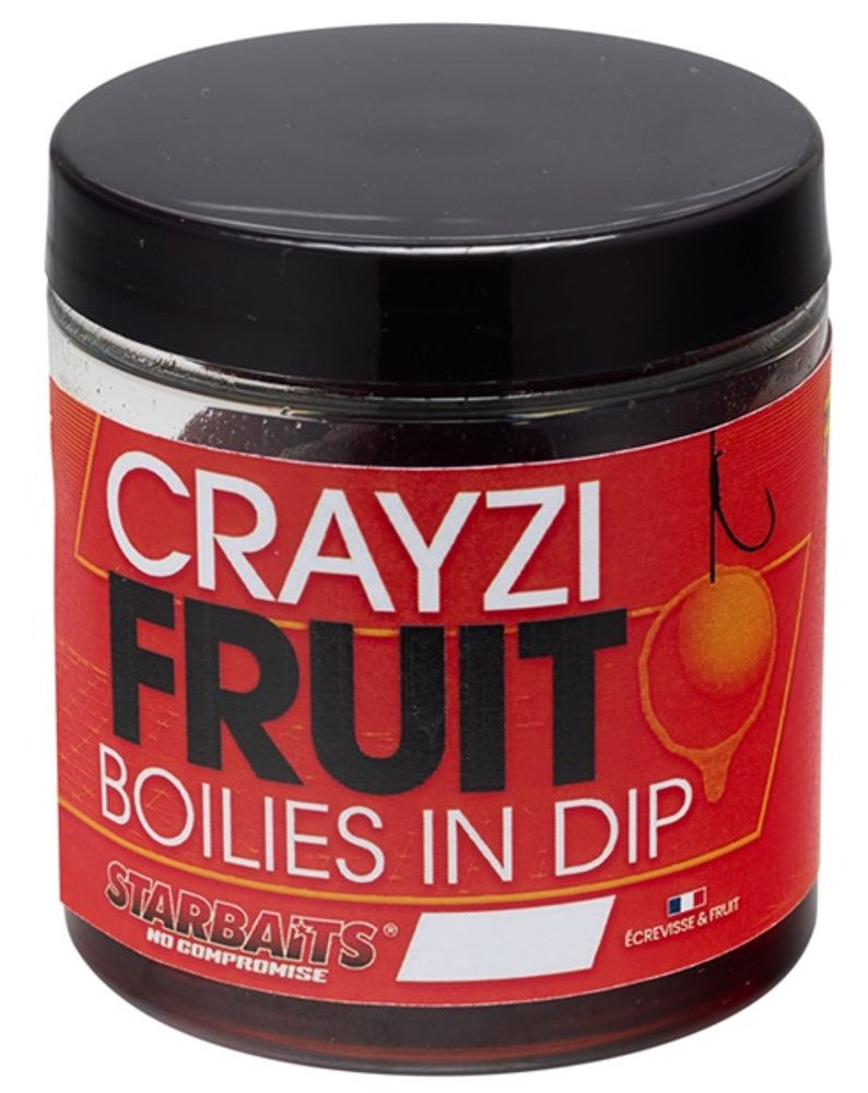 Starbaits Boilies In Dip Crayzi Fruit 150g - 24mm