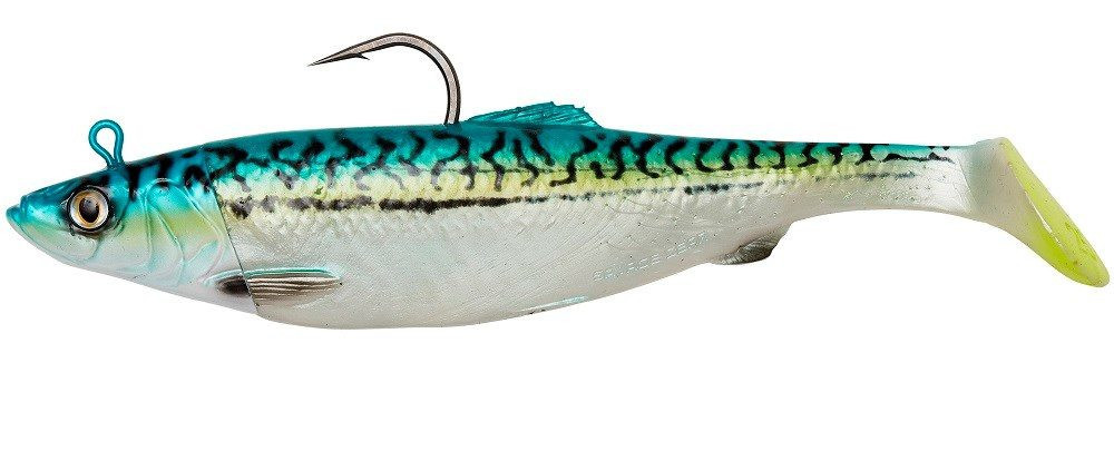 Savage Gear Gumová Nástraha 4D Herring Shad Green Mackerel - 22cm  200g
