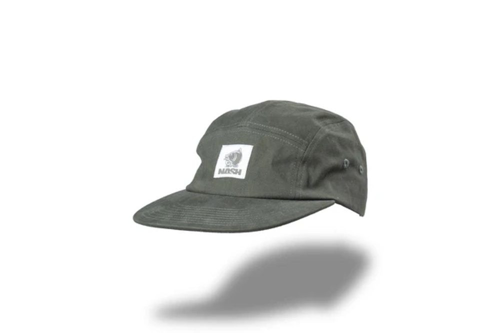Nash Kšiltovka Make It Happen Badge 5 Panel Cap Green