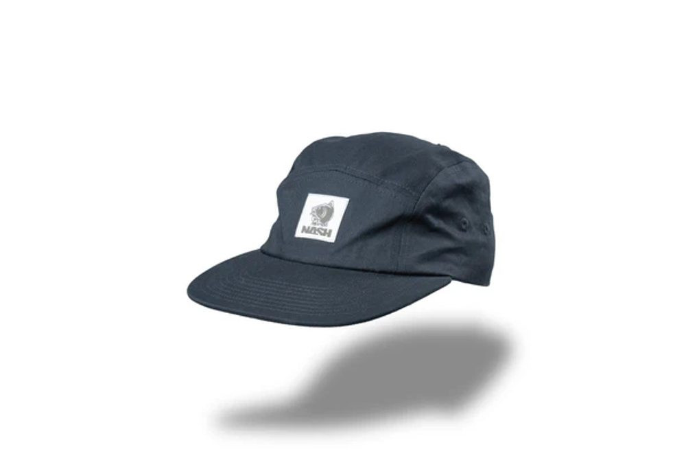 Nash Kšiltovka Make It Happen Badge 5 Panel Cap Black