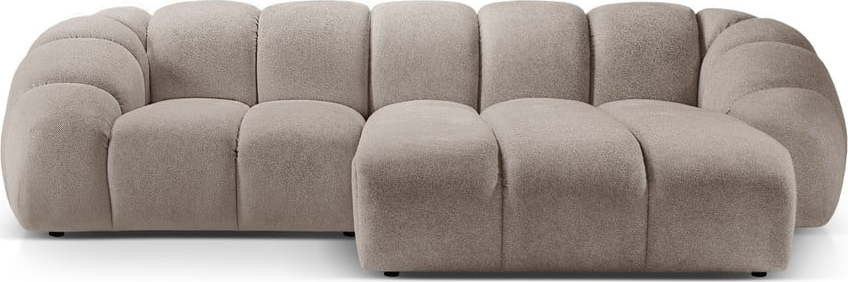 Béžová rohová pohovka (pravý roh) Diana – Micadoni