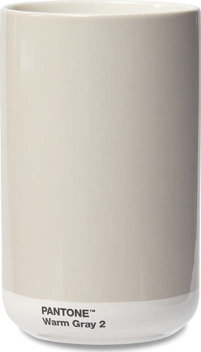 Béžová keramická váza Warm Gray 2 – Pantone