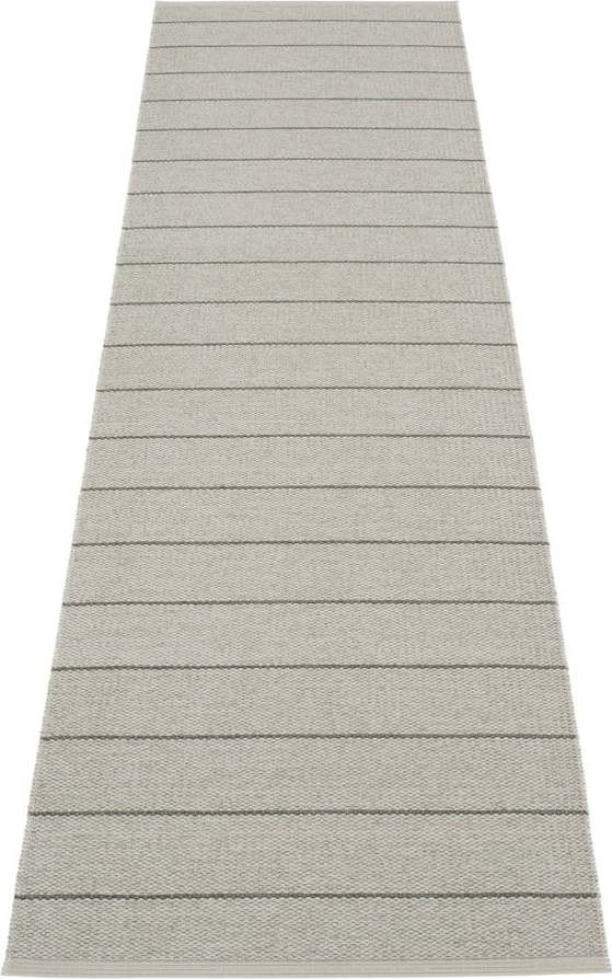 Šedý vnitřní a venkovní běhoun 70x270 cm Carl Warm Grey – Pappelina