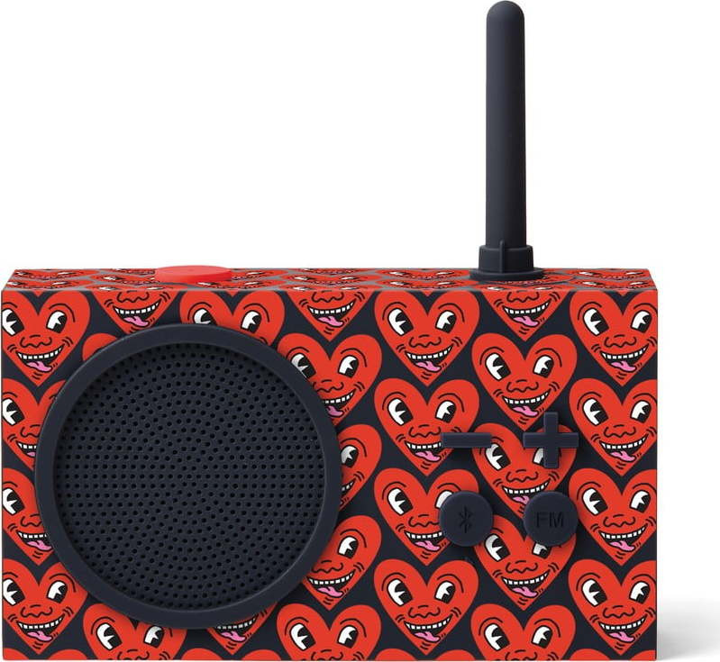 Rádio Tykho 3 Lexon x Keith Haring - Heart – Lexon