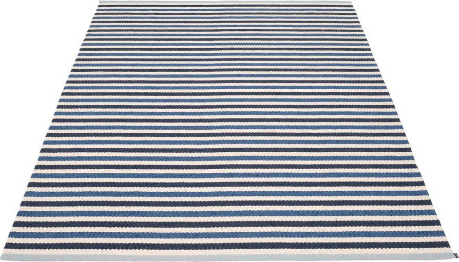 Modro-krémový vnitřní a venkovní koberec 140x200 cm Teo Denim – Pappelina