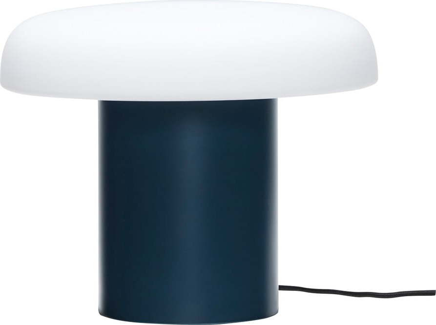 Tmavě modrá stolní lampa (výška 20 cm) Ateliers – Hübsch