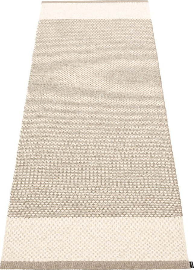 Béžový vnitřní a venkovní běhoun 70x200 cm Edit Mud Vanilla – Pappelina