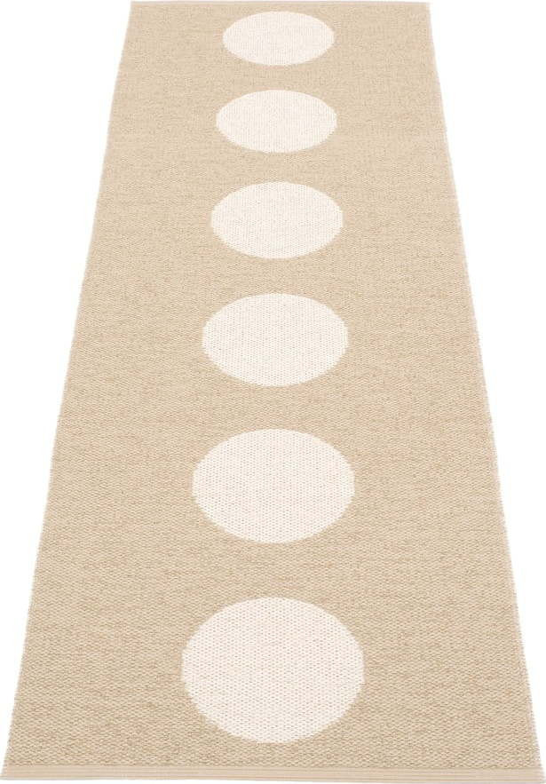 Béžový vnitřní a venkovní běhoun 70x225 cm Vera Beige – Pappelina