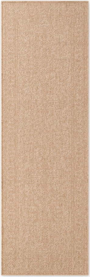 Vnitřní a venkovní běhoun v béžové a slonovinové barvě 80x250 cm Duet Kona – NORTHRUGS