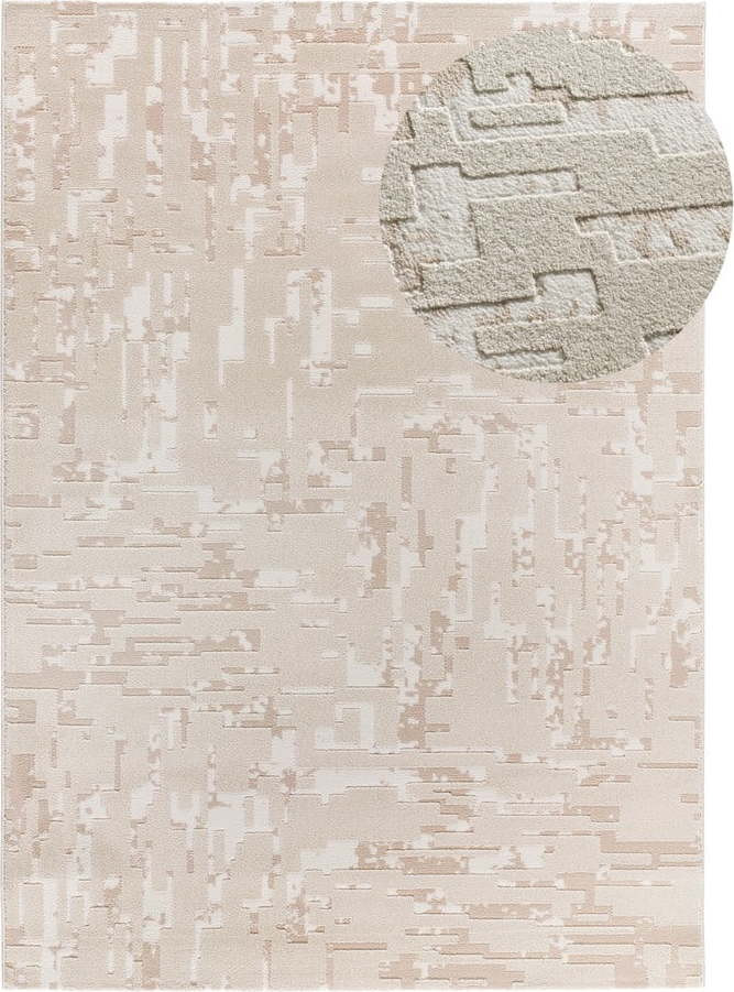 Krémový koberec 160x230 cm Baresa – Universal