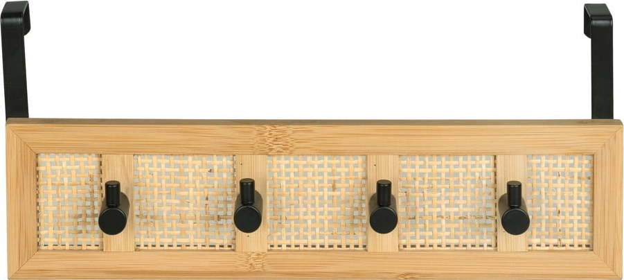 Ratanový věšák na dveře v přírodní barvě 33 cm Allegre – Wenko