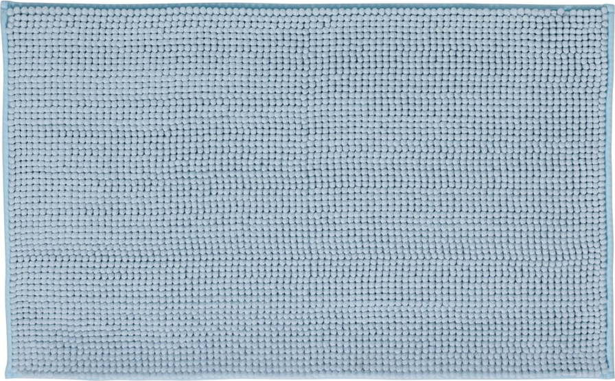 Světle modrá koupelnová předložka 50x80 cm Bobble – Catherine Lansfield