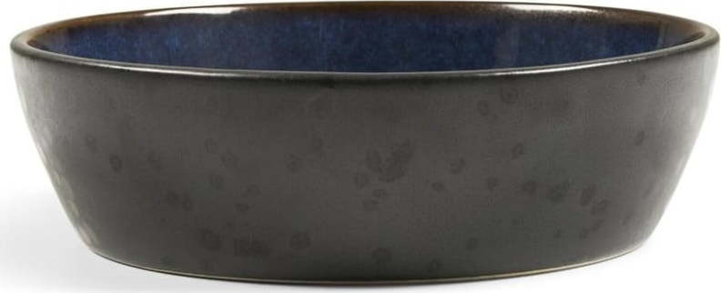 Černo-modrá miska z kameniny ø 18 cm Mensa - Bitz