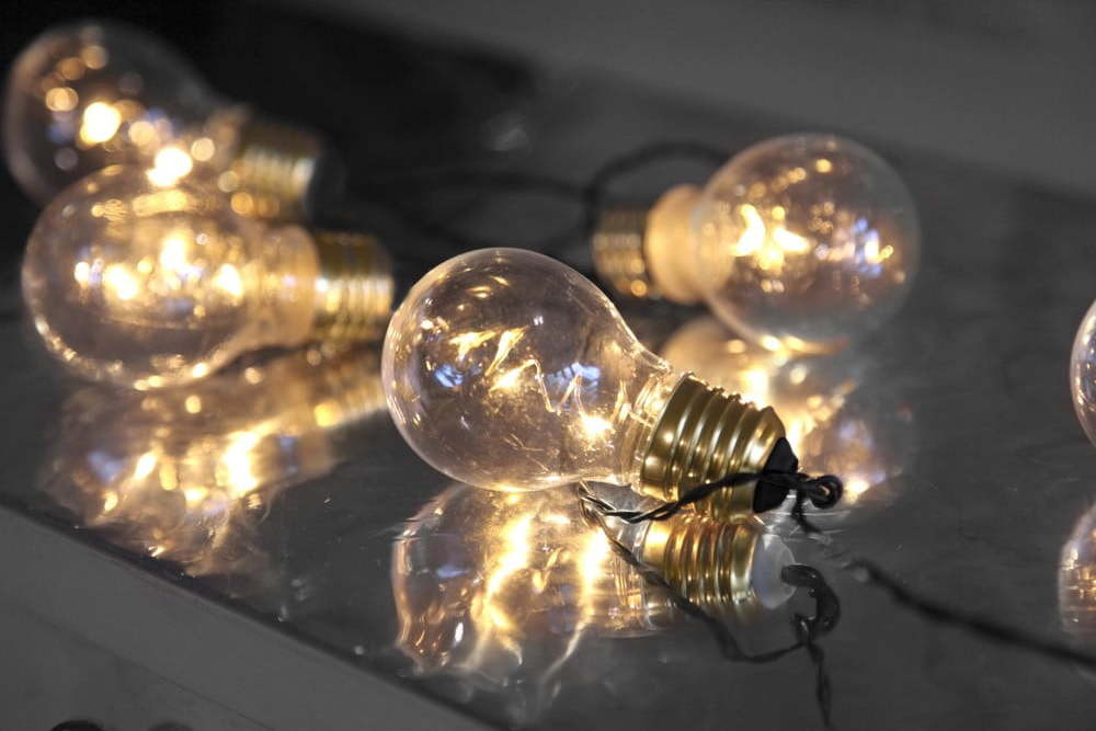 Bílý světelný LED řetěz Star Trading Glow, délka 1 m