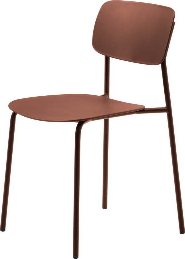 Jídelní židle v sadě v terakotové barvě 2 ks Kirkland – Unique Furniture