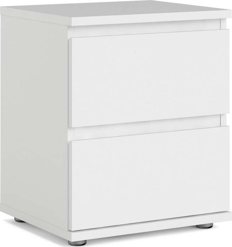 Bílý noční stolek Nova – Tvilum