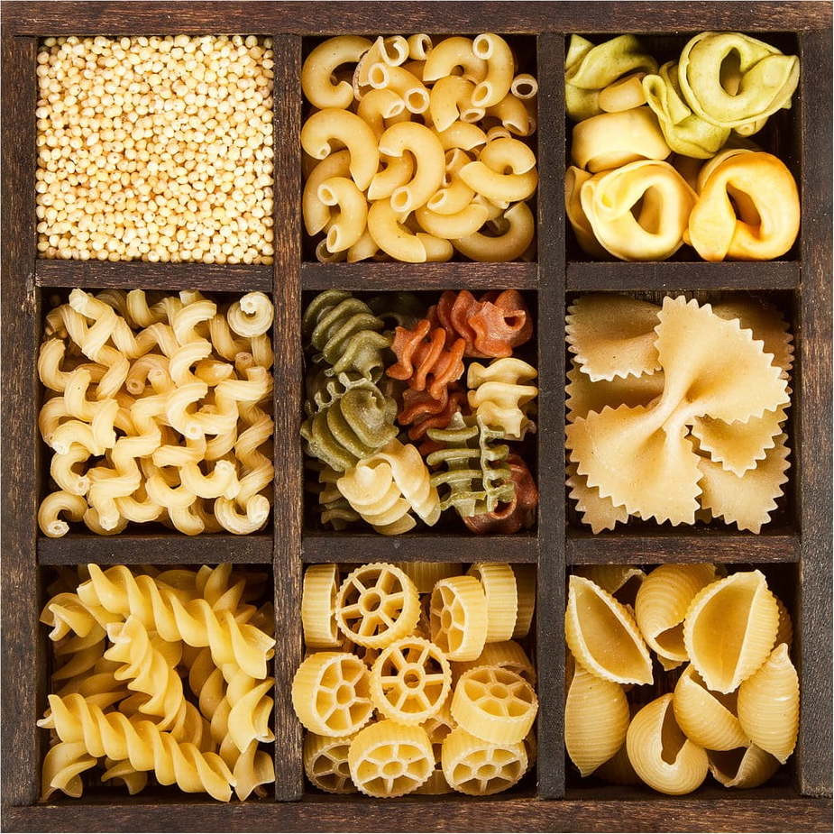 Skleněný obraz 30x30 cm Pasta Box – Styler