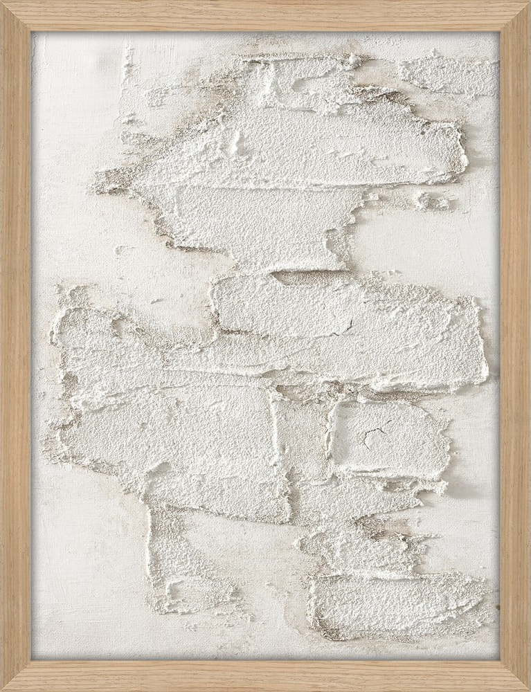 Ručně malovaný obraz 32,5x42,5 cm White rock – Malerifabrikken