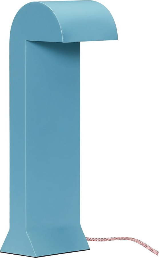 Modrá LED stmívatelná stolní lampa (výška 34 cm) Soothe – Hübsch