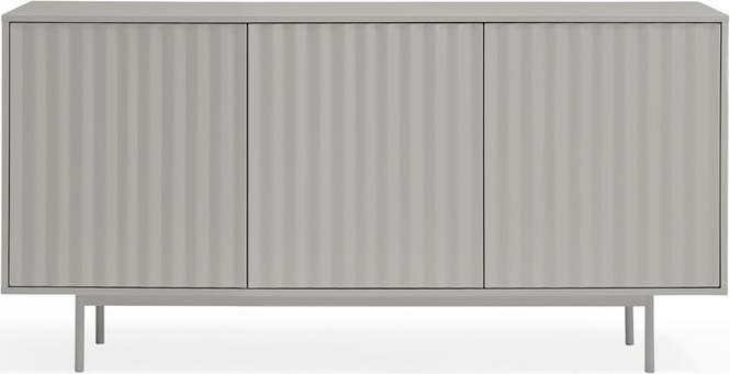 Šedá nízká komoda 159x80 cm Sierra – Teulat