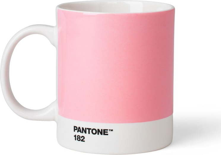 Růžový keramický hrnek 375 ml Light Pink 182 – Pantone