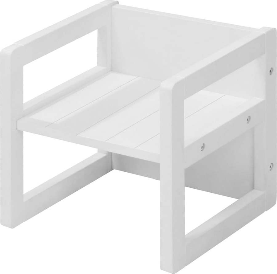 Bílá dětská židle – Roba