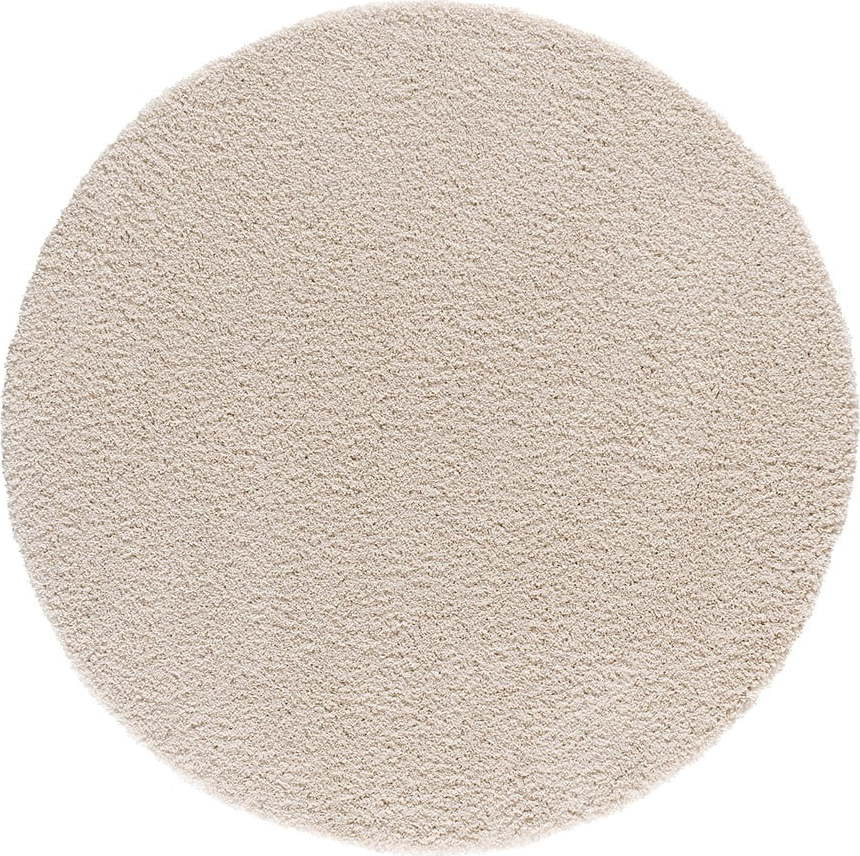 Béžový kulatý koberec ø 130 cm Norge – Universal