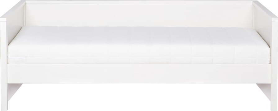 Bílá jednolůžková postel 90x200 cm Nikki – WOOOD