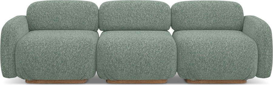 Světle zelená modulární pohovka 270 cm Ailani – Makamii