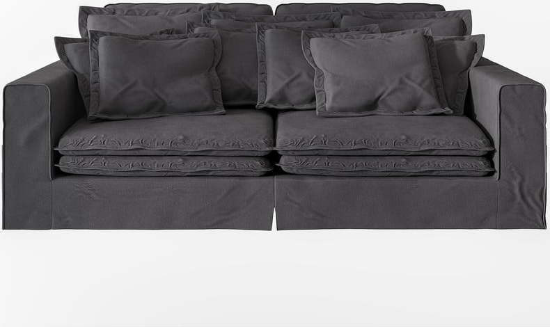 Antracitová pohovka 236 cm Nora – Ropez