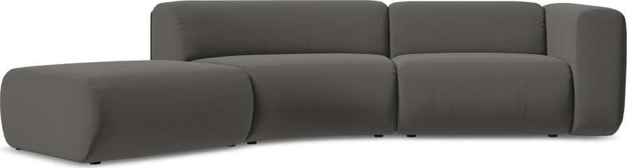 Šedá sametová lenoška (levý roh) Ekahi – Makamii