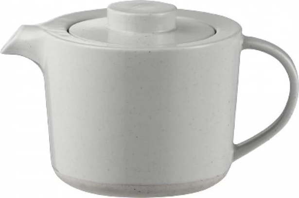 Světle šedá/béžová konvice na čaj z kameniny 1 l Sablo – Blomus
