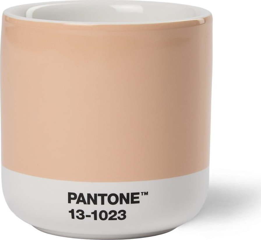 Oranžový keramický termohrnek 175 ml Cortado Peach Fuzz 13-1023 – Pantone
