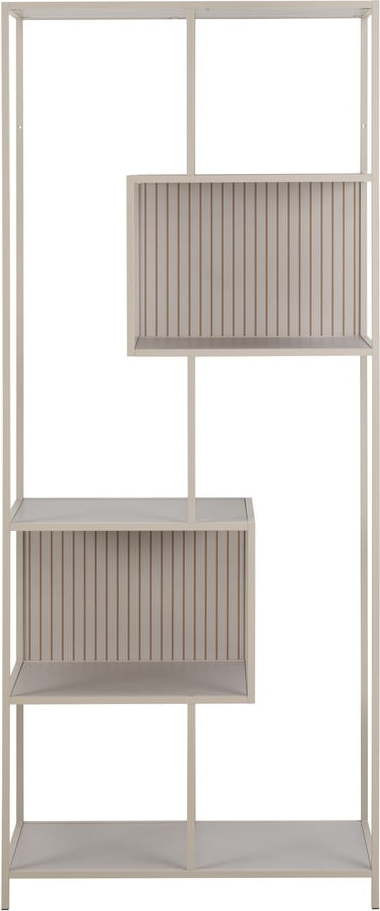 Šedá knihovna 77x185x35 cm Seaford – Actona