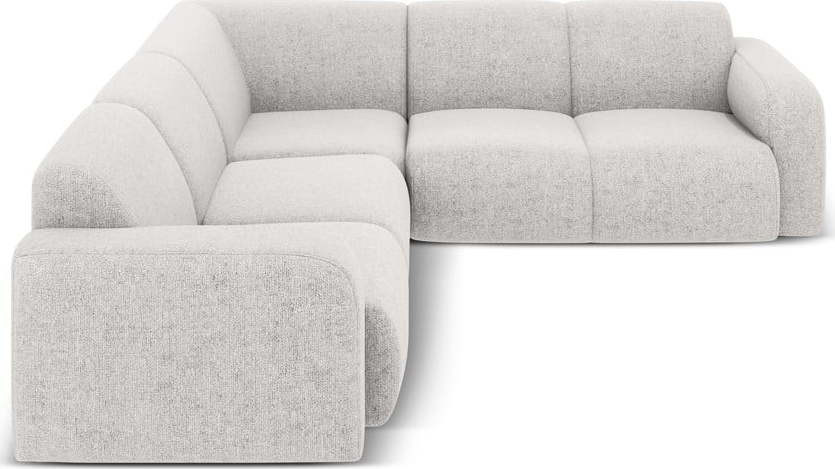 Světle šedá rohová pohovka (variabilní roh/do L) Molino – Micadoni Home